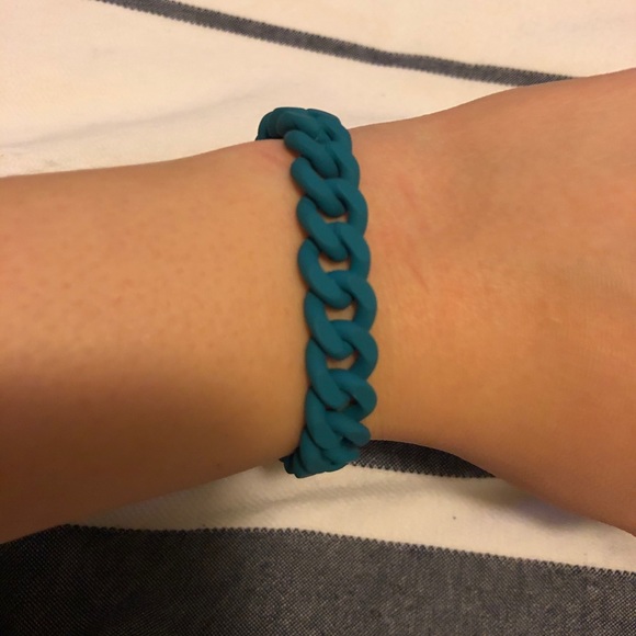 Marc Jacobs ‘Key Items’ Rubber Chain Bracelet - Picture 5 of 6